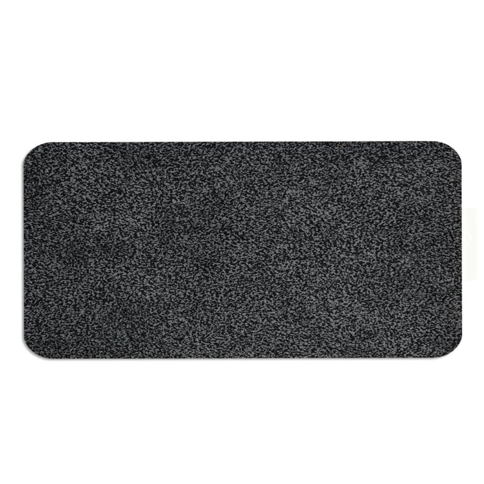 image 1 of Dirt Stopper Small Doormat 50x75cm - Jet Black Door Mat