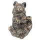 image 2 of Rabbit Plant Pot Hanger Garden Home Yard Ornament Statue Vase Hugger