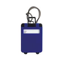 MidOcean Traveller Plastic Luggage Tag - Royal Blue - One Size Blue