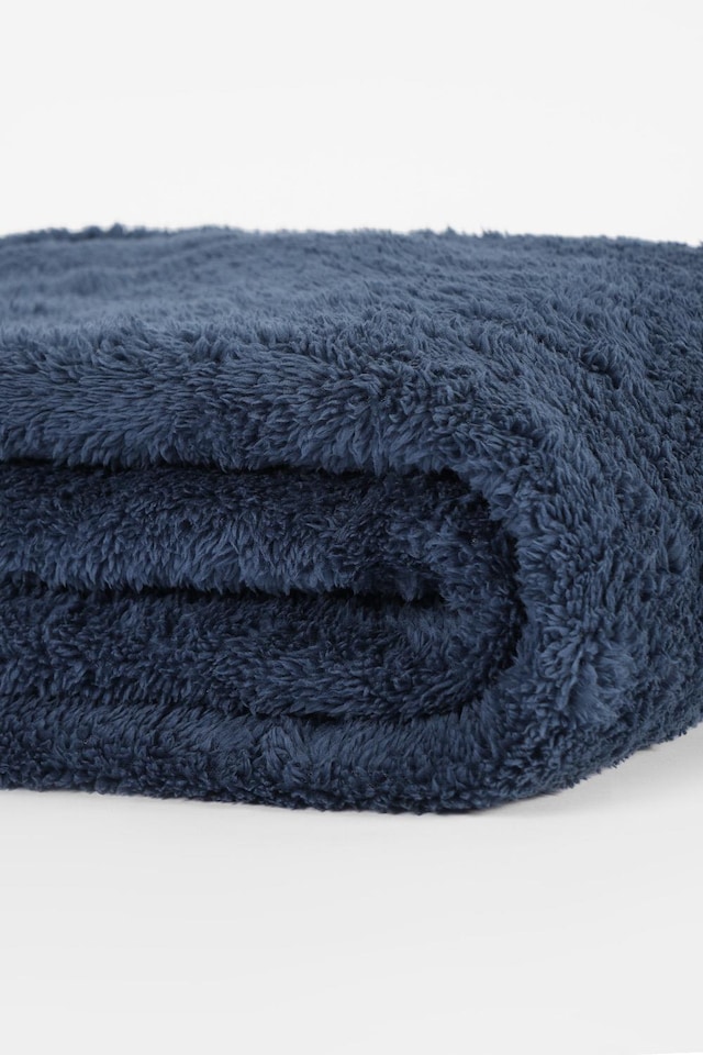 image 1 of OHS Teddy Fleece Large Throw Blanket