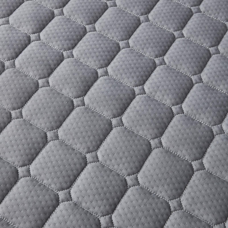 image 1 of Ezysleep Halo 30cm Memory Foam Mattress Hypoallergenic  Medium Comfort Breathable Quilted Sleep Surface