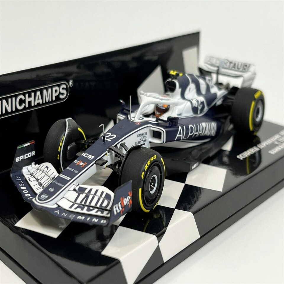 image 1 of Y Tsunoda Scuderia Alphatauri AT03 Bahrain GP 2022 1:43 Minichamps 417220122
