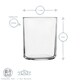 image 3 of Bormioli Rocco Aere Water Glasses - 280ml - Pack of 4 | Clear | Clear