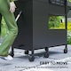 image 8 of Outsunny 9.5 kW Gas Barbecue with 3+1 Burner, Storage Cabinet and Shelves