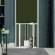 image 2 of Bettacare Pet Gate with Lockable Cat Flap, 75cm - 83cm, White, 75cm in Height