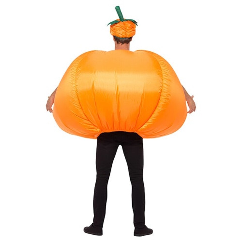 image 1 of Inflatable Pumpkin Fancy Dress Halloween Costume Unisex Adult One Size