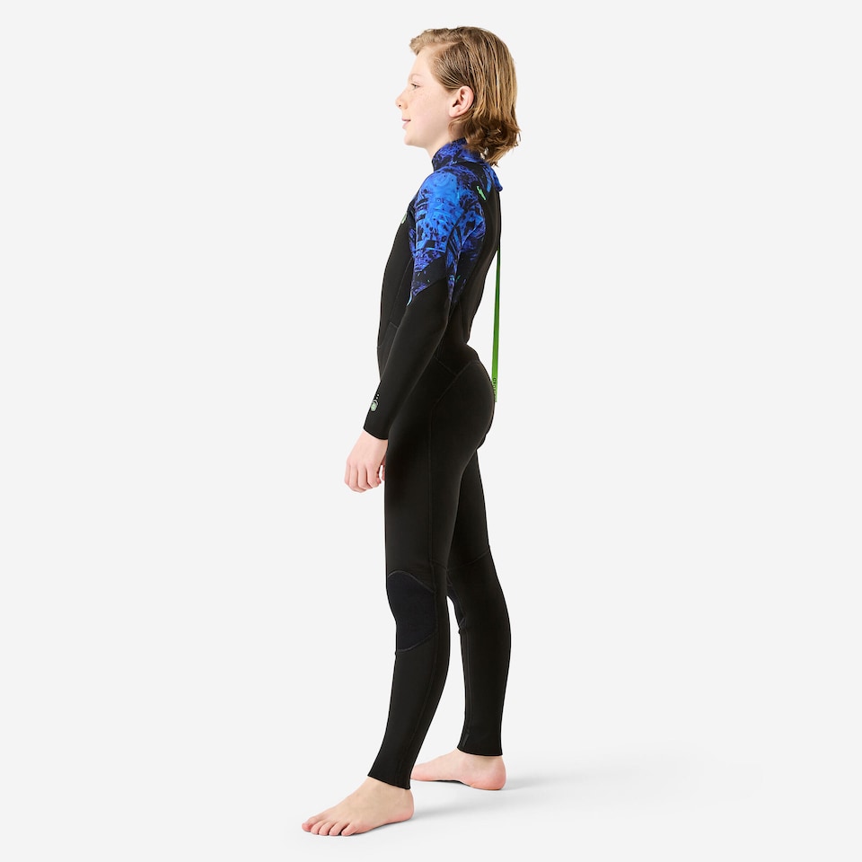 image 1 of Decathlon BOY’S SURFING WETSUIT 500 4/3 MM VORTEX