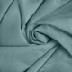 image 2 of Velvet Chenille Unlined Ring Top Curtains - 142cm x 229cm - Teal