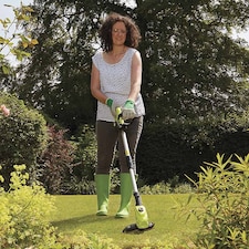 Cordless Strimmer Telescopic Lightweight Frame Grass Trimmer with Adjustable Angle Head & 20V Battery