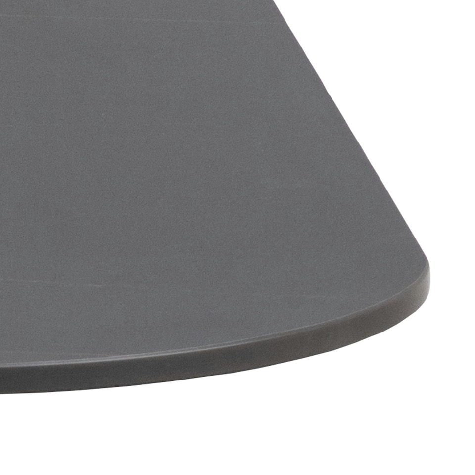image 1 of Malta Ceramic Square Dining Table Black