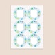 image 3 of Planes Design Round Stickers 88mm - Sheet of 6