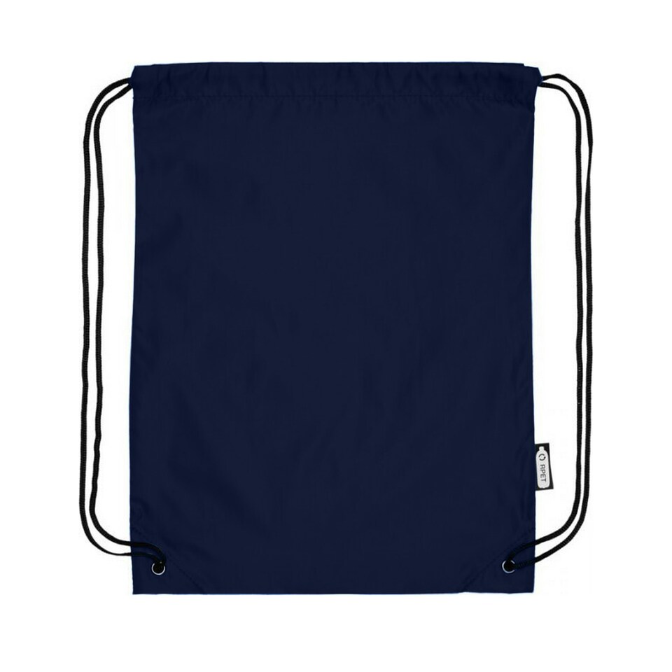 image 1 of Bullet Oriole Recycled Drawstring Backpack - Navy - One Size