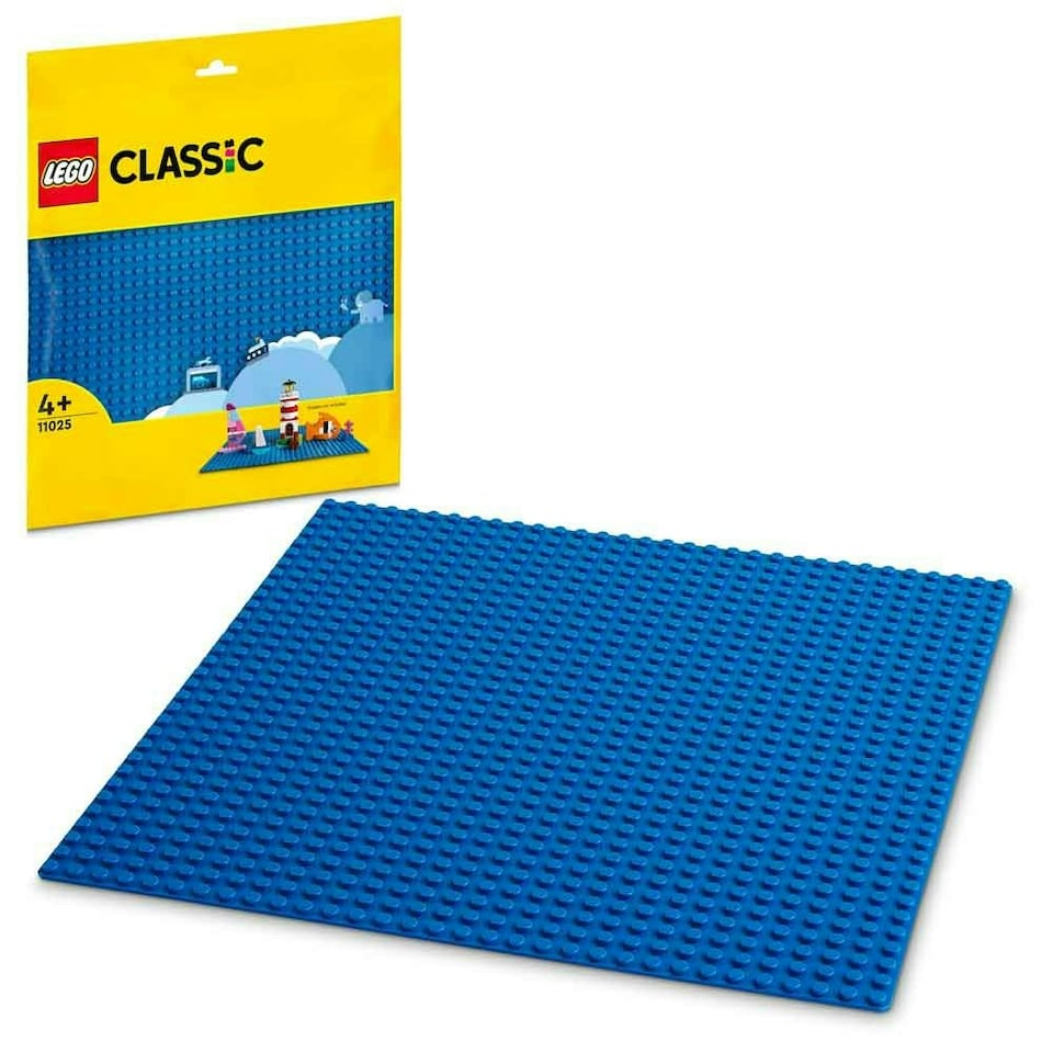 image 1 of LEGO Classic Blue Baseplate 32x32 Stud Layout