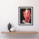 image 4 of Advertising design for Lamps Reijer Stolk Framed Wall Art Print 12X16"