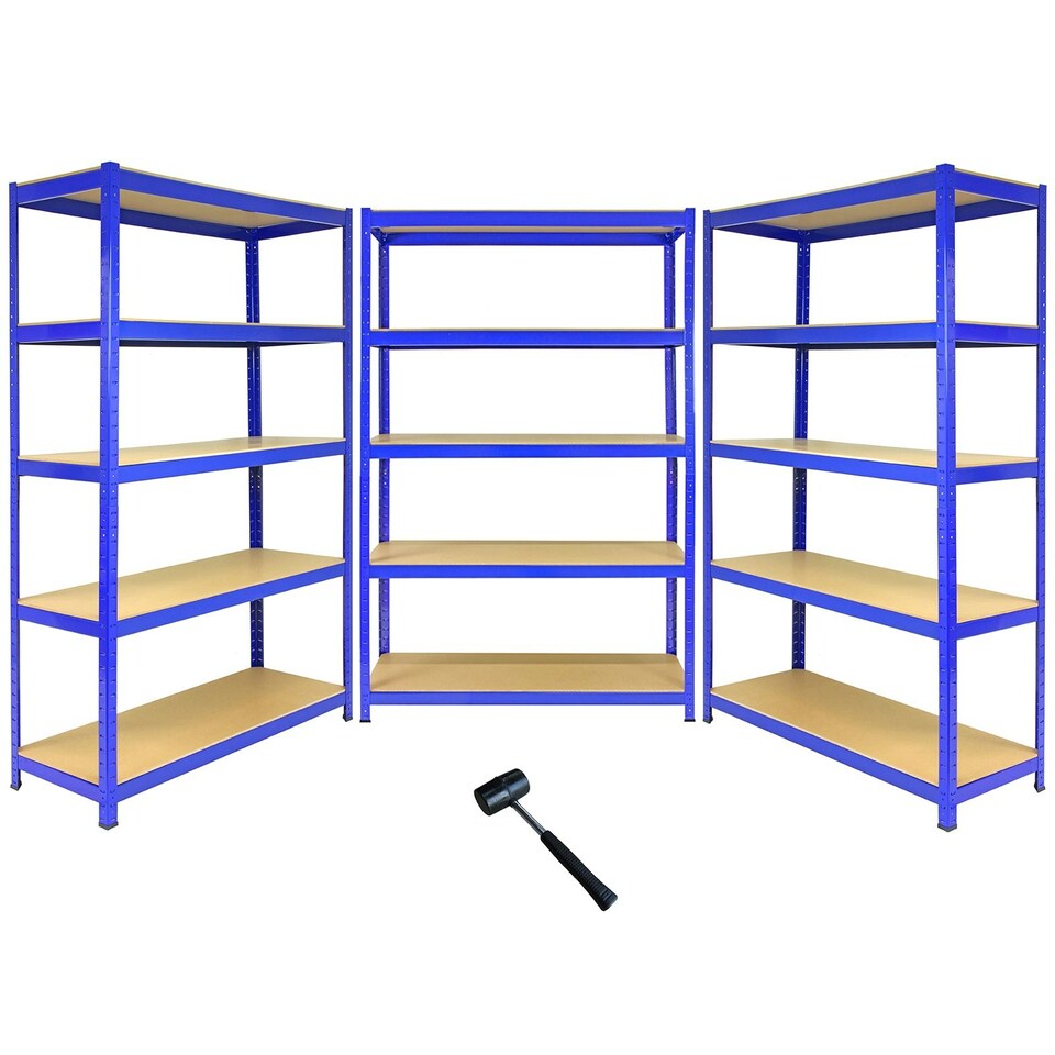 image 1 of 3 x T-Rax 1200mm x 450mm x 1800mm Blue Blue