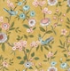 image 1 of Fine Decor FD43446 Eleanor Floral Wallpaper, Ochre