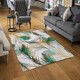 image 2 of Imprints peacock feathers (Rug) Multi | XL: 160x230cm