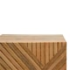 image 6 of Artisan Furniture Solid Wood Lille 2 Drawer Oak-ish Bedside