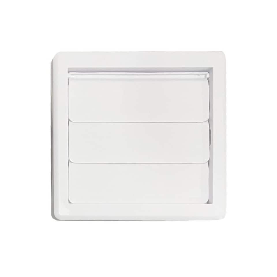 image 1 of Securlec Multi Fit Louvre Vent | White | White | 1