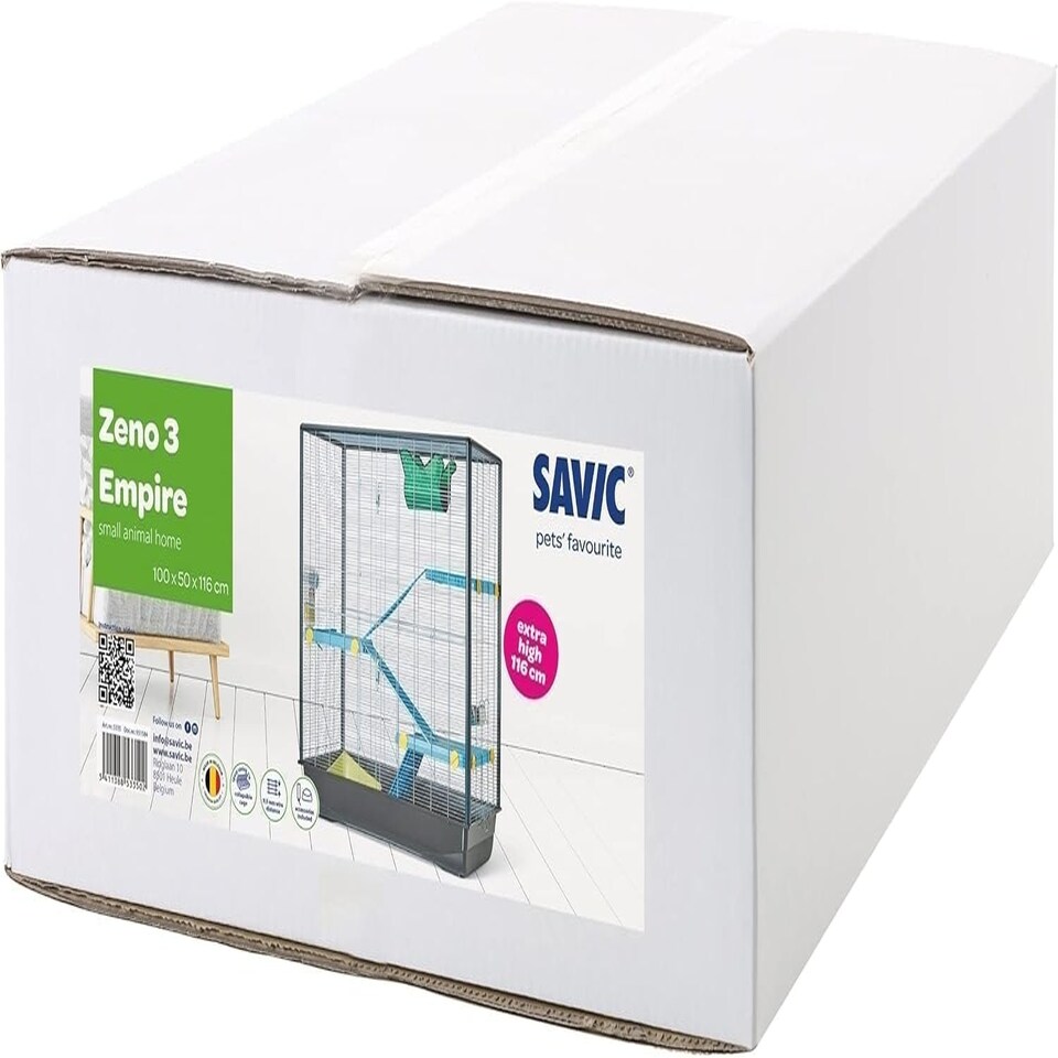 image 1 of Savic Zeno 3 Knock Down Empire Cage for Small Animal