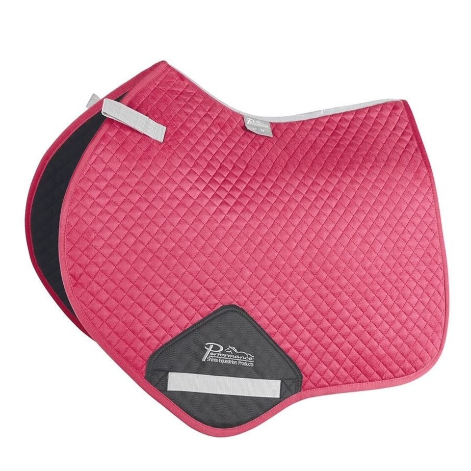 image 1 of Shires Performance Jump Saddlecloth Green | Size: 17-18 Inch
Colour: Green