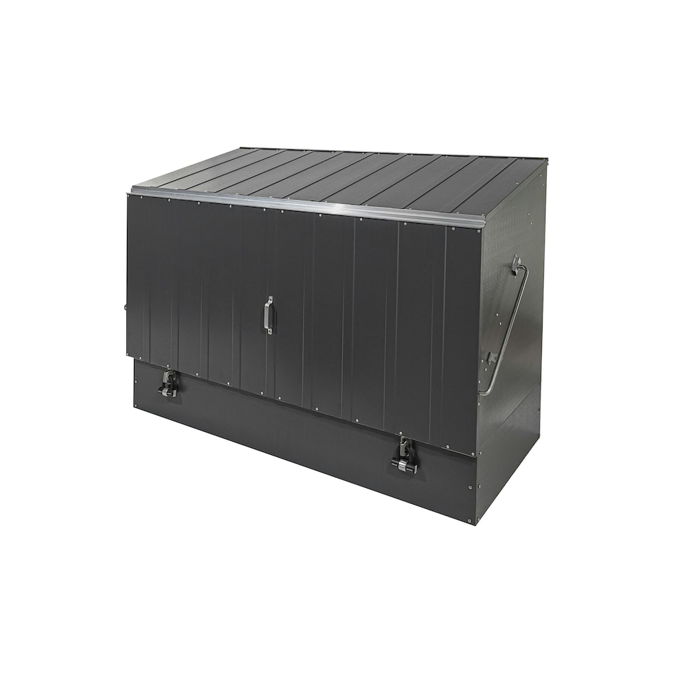 image 1 of Trimetals ProtectaCycle Secure Bike Store (Police Approved Fits) up to 3 Adult Bikes Grey
