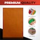 image 3 of Pack of 10 A4 Coloured Felt 180gsm Sheets Orange | Orange | A4