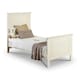 image 5 of Stone White Cotbed (70cm), Changing Station and Combination Wardrobe