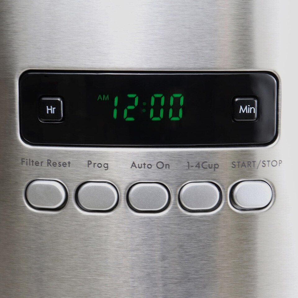 image 1 of Kenmore Aroma Control Programmable 12-cup Coffee Maker, Silver/Stainless
