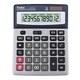 image 1 of Foska 12 Digit Solar Power and Battery Big Desktop Calculator