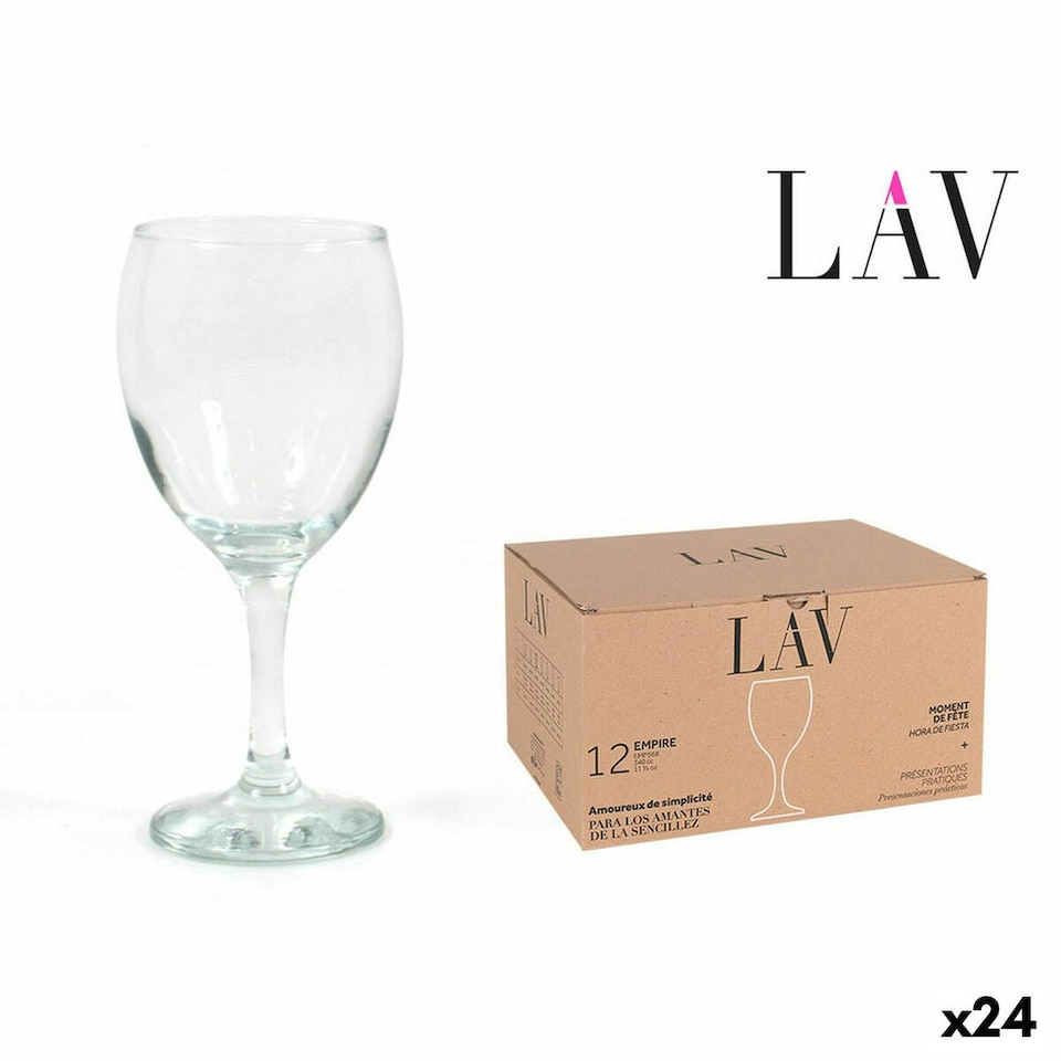image 1 of Wineglass LAV Empire (24 Units) (340 cc) N/A