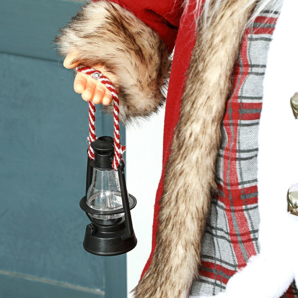 image 1 of HOMCOM 141cm Animated Santa Claus with Sound Activated for Party Festival