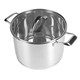 image 1 of Prochef 24cm Stainless Steel Stockpot with Glass Lid All Hob Cooking Pot