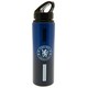 image 1 of Chelsea FC Stripe Aluminium Water Bottle - Royal Blue/Black - One Size
