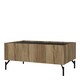 image 4 of Kendall Coffee table with 2 Drawers Oak and Black