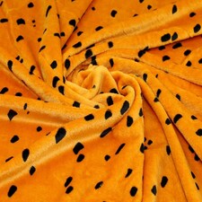 Gold Plush Cuddle Fleece Fabric for Dressmaking, Toy Making, 147cm / 57" Wide - per metre