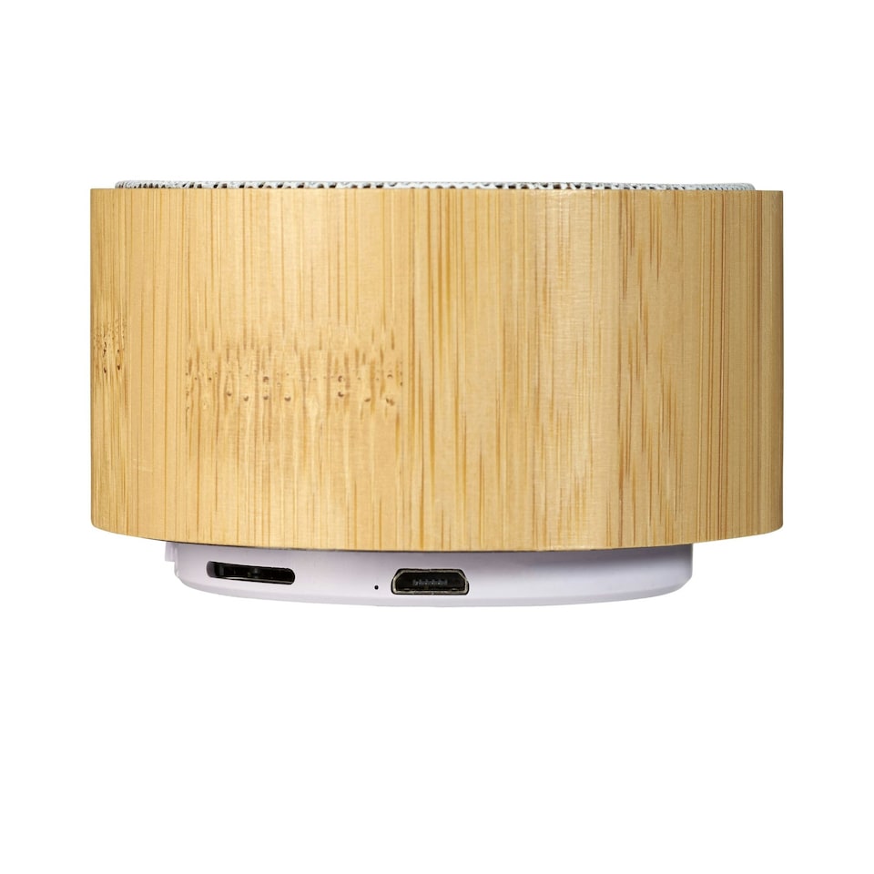 image 1 of Avenue Cosmos Bamboo Bluetooth Speaker - Wood/White - One Size
