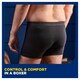 image 3 of TENA MEN Washable and Reusable Protective Boxer Black M 40x1p