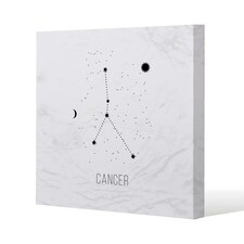 Astrology sign cancer (canvas) 101 x 101 x 4cm