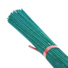 Garden Split Canes Green 16 Inch – Pack of 100 Plant Support Sticks