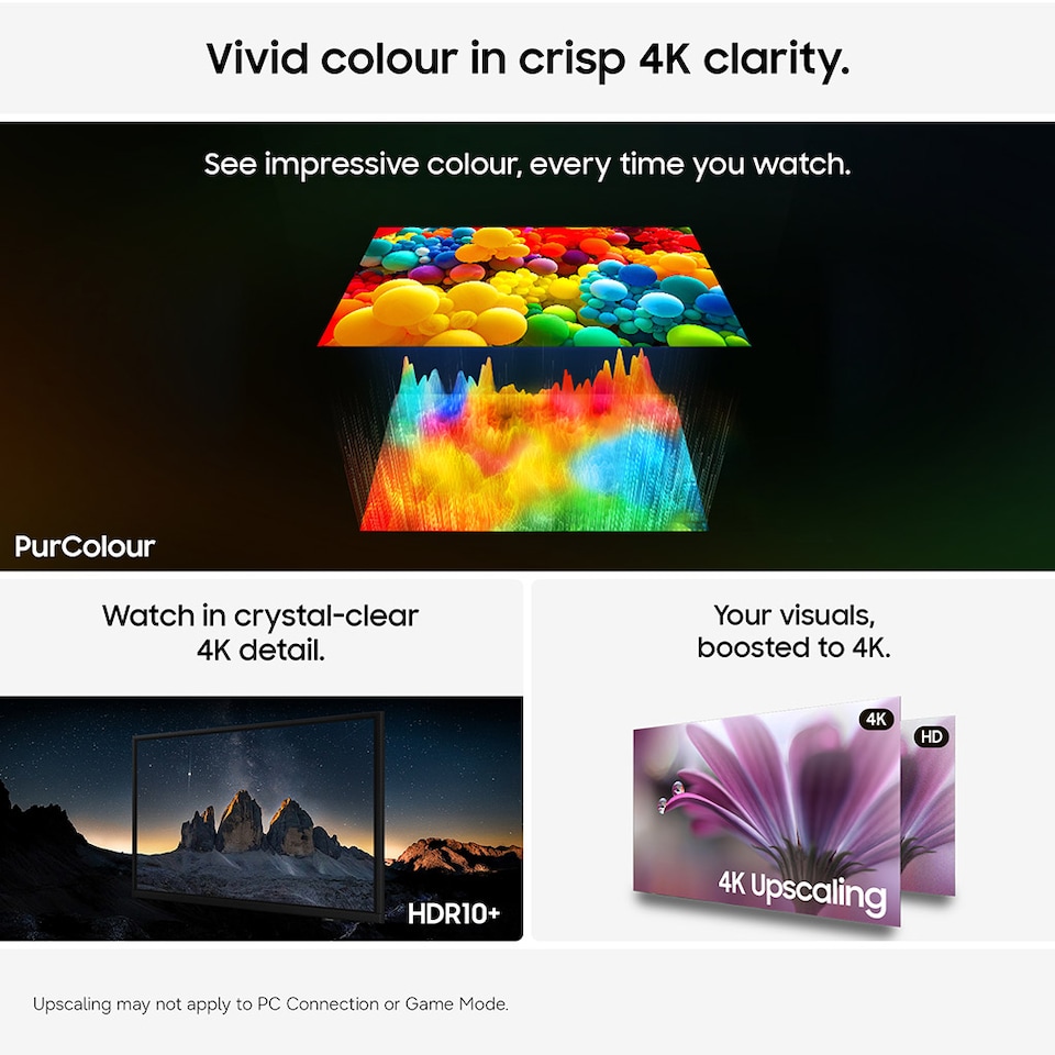 image 1 of Samsung UE50U8020HKXXU 50" U8020H 4K HDR LED Smart TV