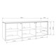 image 8 of Frank Olsen Intel 1500 Tv Cabinet Black | Black