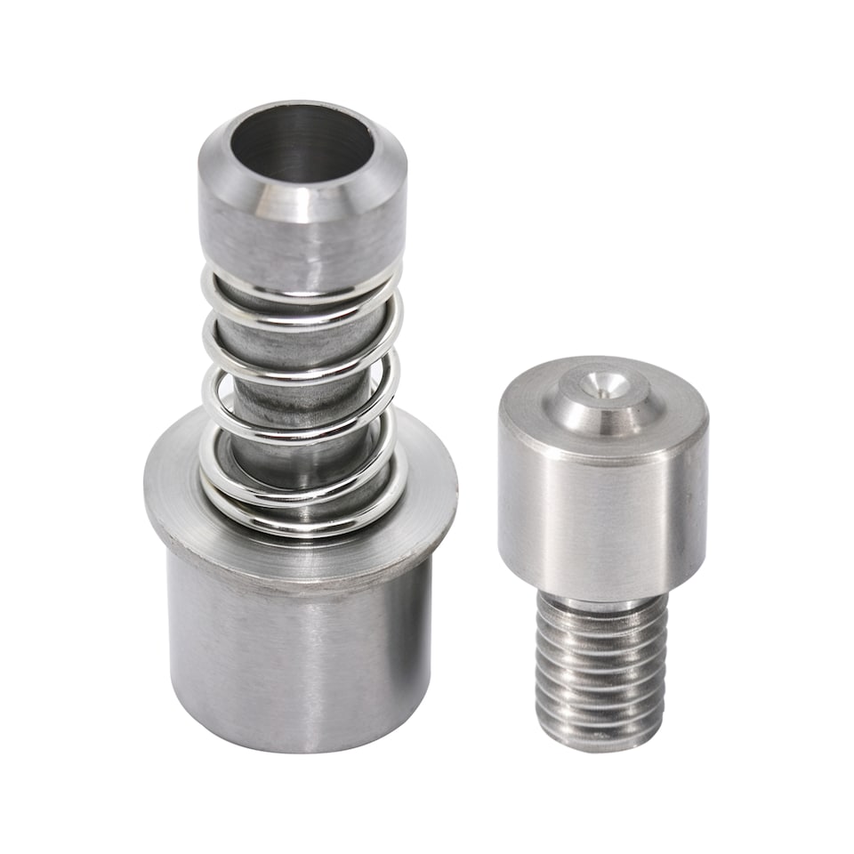 image 1 of 5mm Dome Studs Die Set for Green Machine Hand Press for DIY Projects