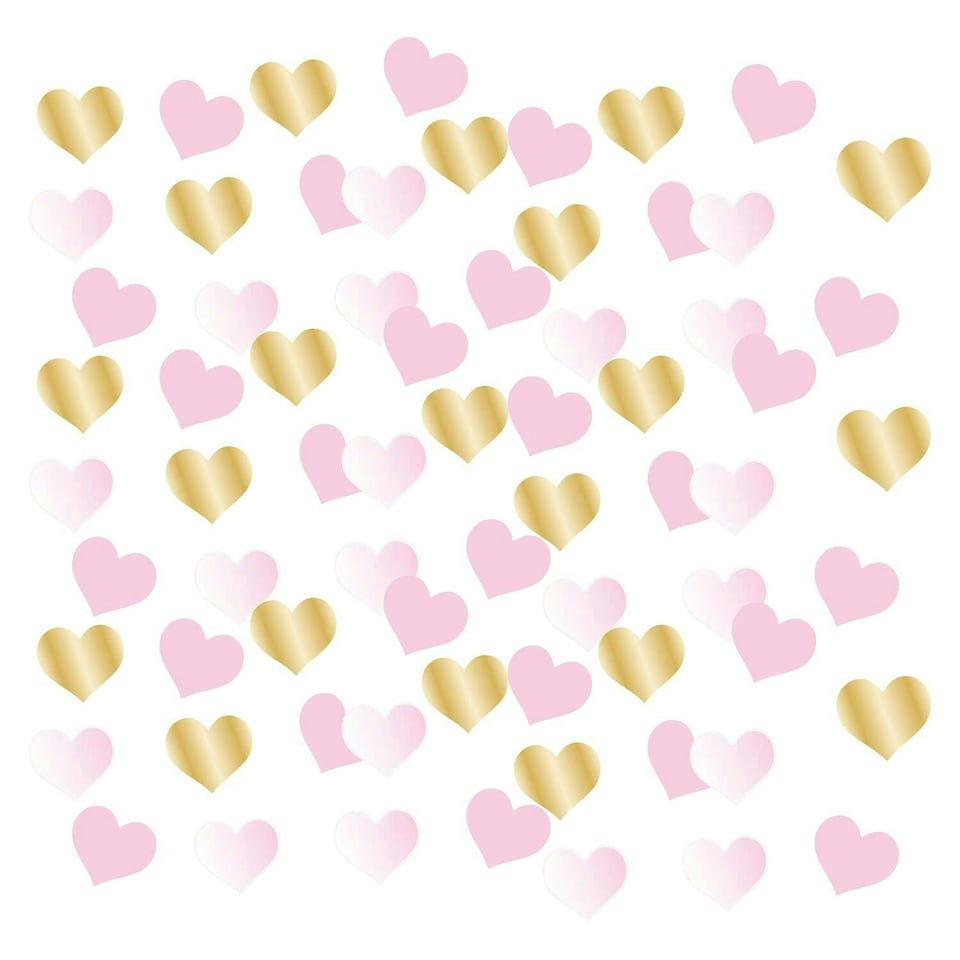 1St Birthday Pink Confetti
