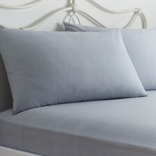 D & D Kristen Fitted Bed Sheet Set Grey