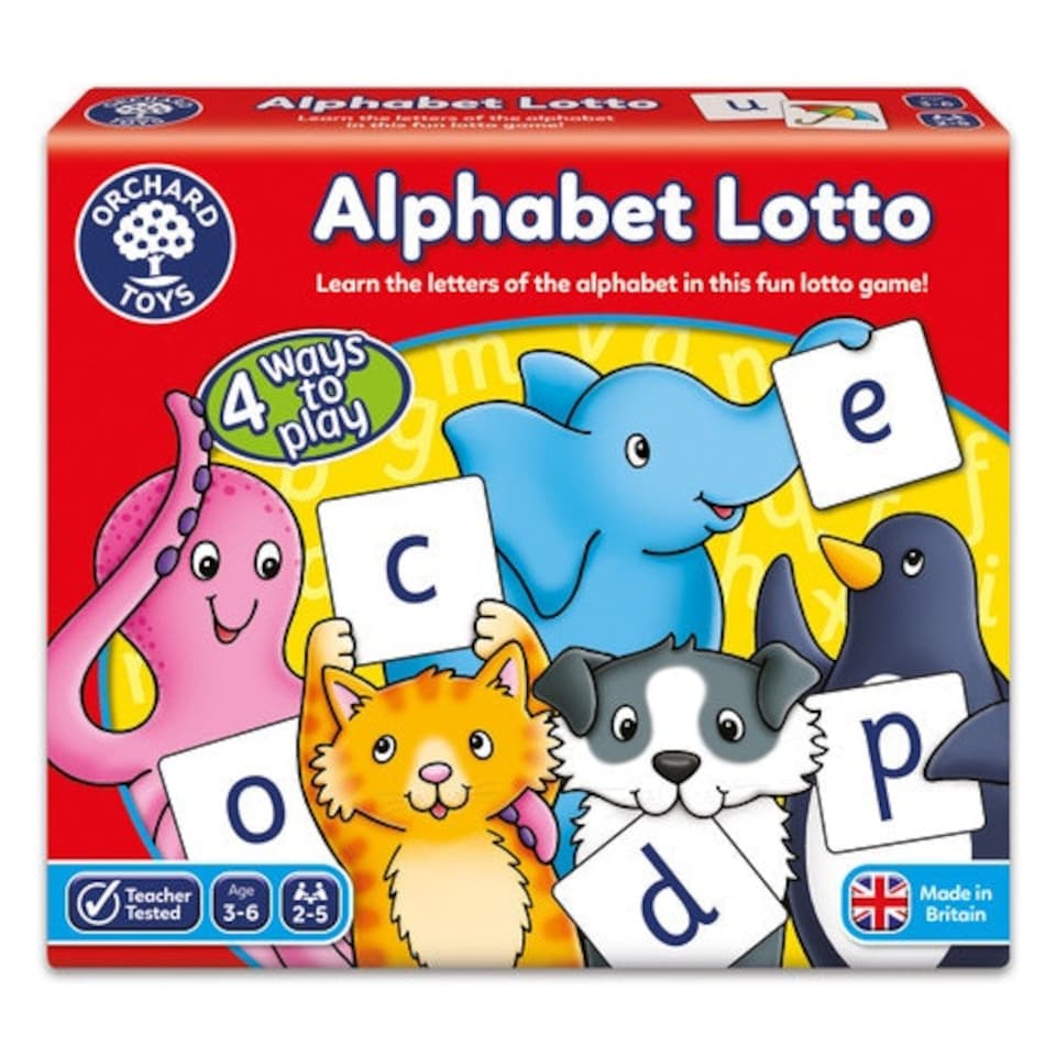 image 1 of Orchard Toys Alphabet Lotto Game
