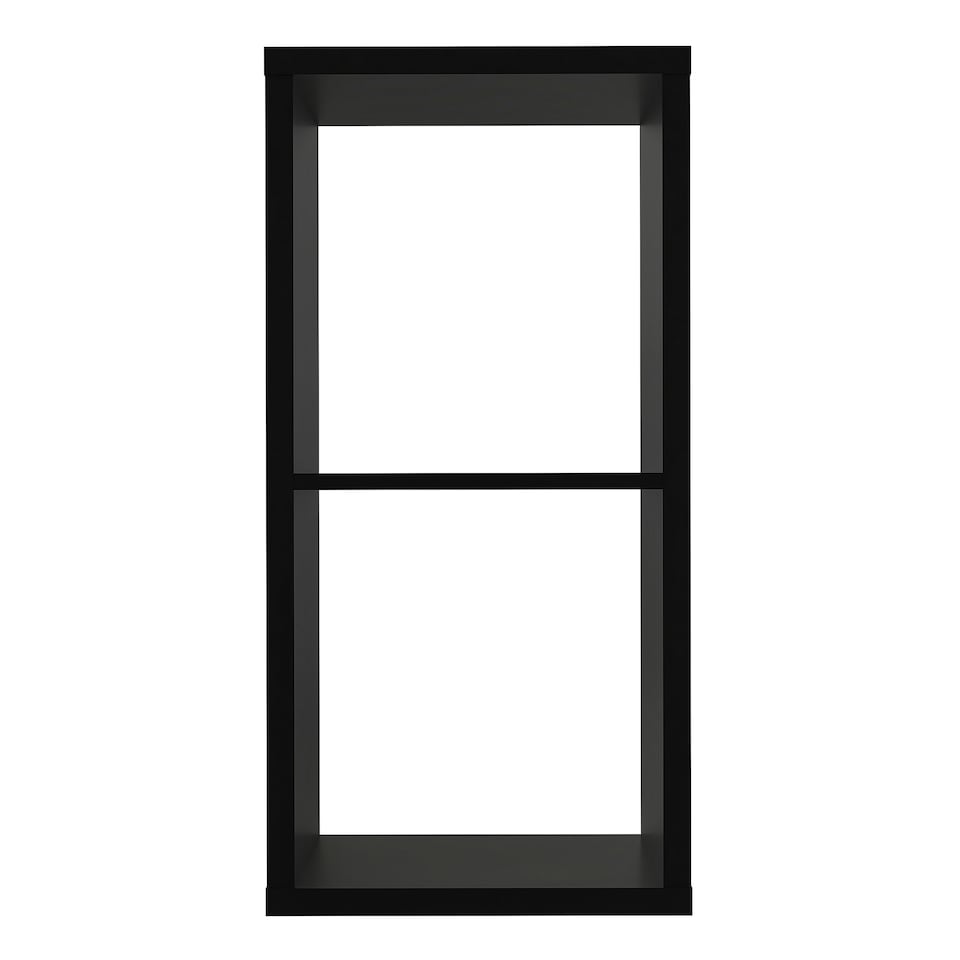 image 1 of Mauro 1 Shelf Storage Unit in Matt Black