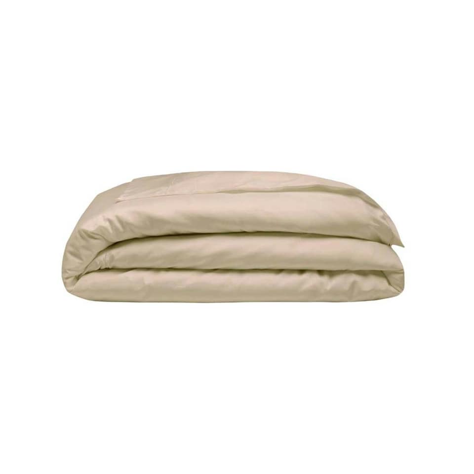 image 1 of Belledorm 400 Thread Count Egyptian Cotton Oxford Duvet Cover - Cream - Kingsize