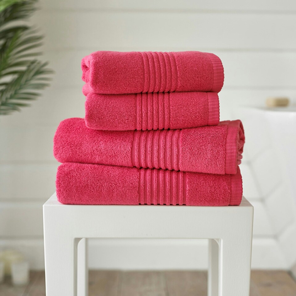 image 1 of Quik Dri Absorbent Cotton Soft Rapid Drying Towels Yellow | Citrine | Bath sheet