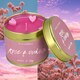 image 2 of Bomb Cosmetics Scented Tinned Candle Rose & Oudh